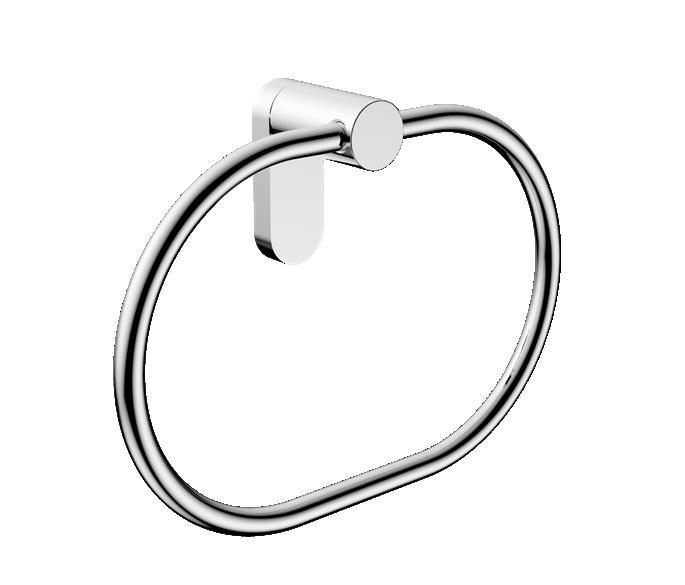 Кольцо для полотенца из нержавеющей стали, хром