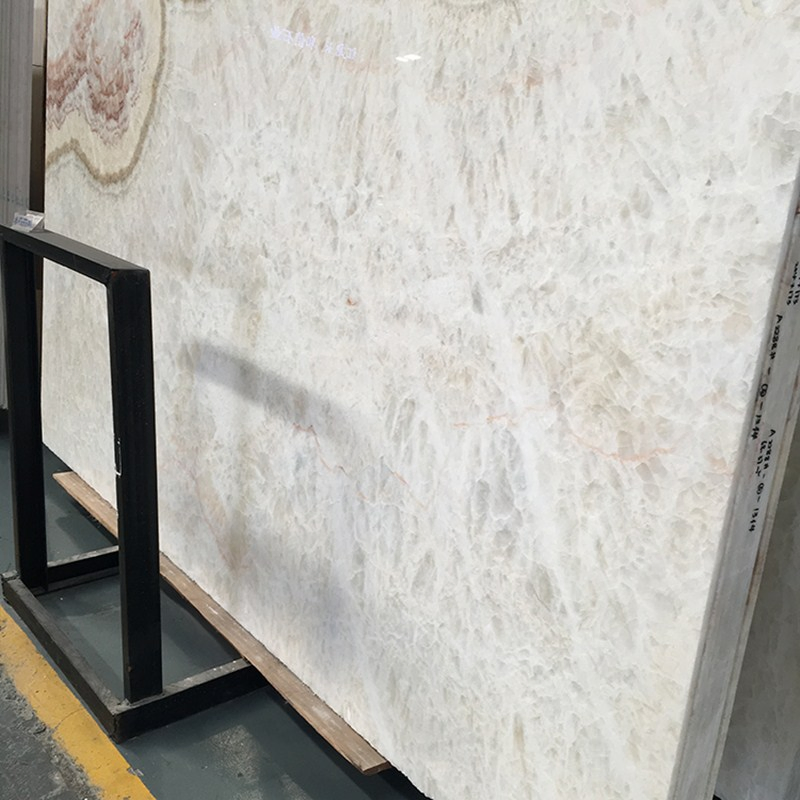 White Marble Stone/Slabs/Onyx for Flooring/Floor Tile/Background Wall Panel/Cladding/Tiles/Countertop/Workbench/Table Top