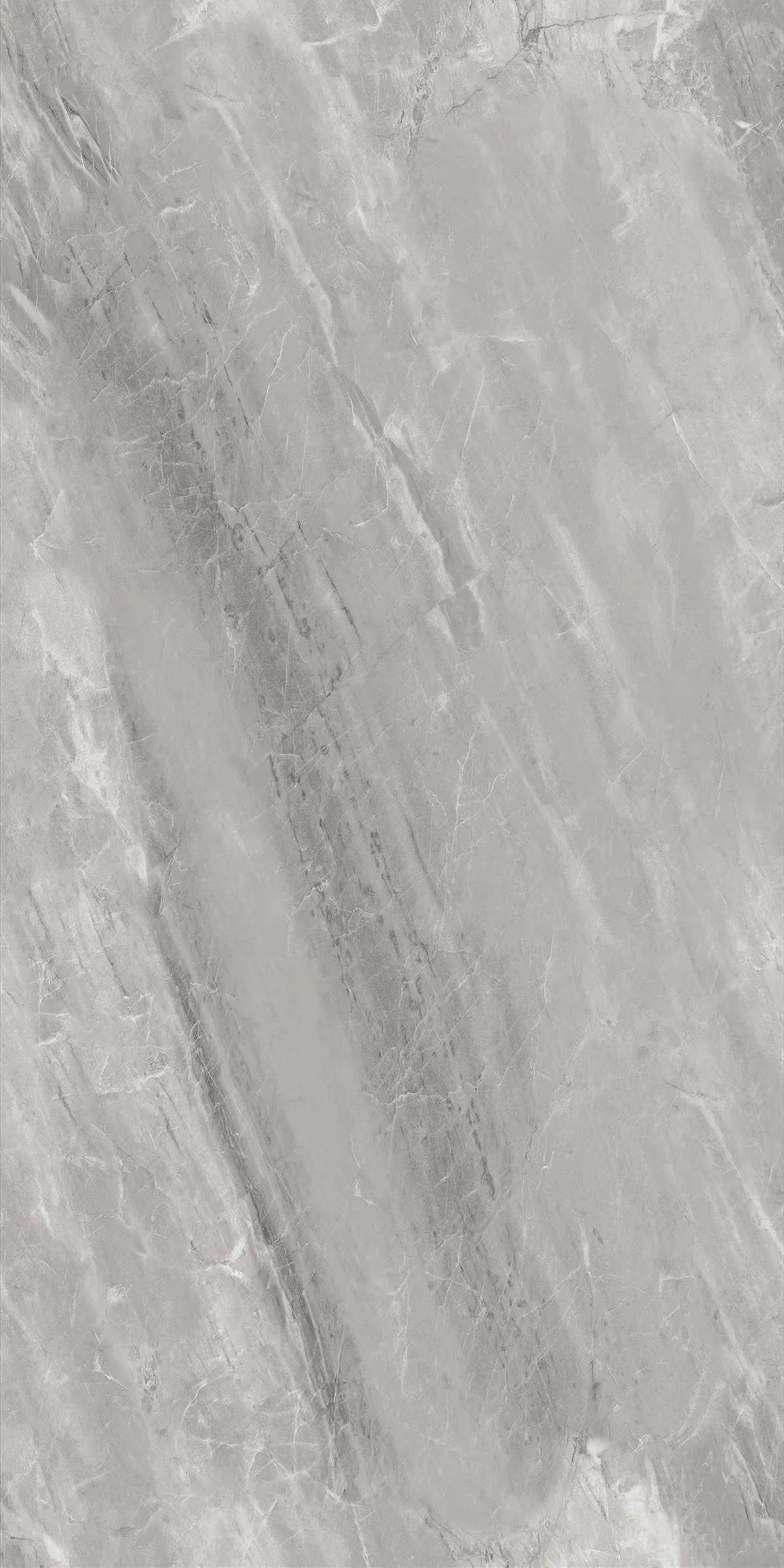 24*48" Luxury Grey Marble Looking porcelain Rustic Tile 6 Faces for Elegant Spaces Deco