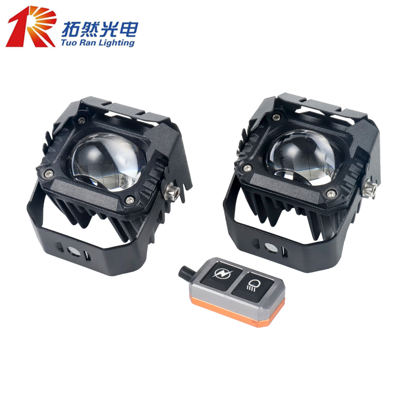 High Brightness Large Monocular LED Auxiliary Spotlights for Motorcycle