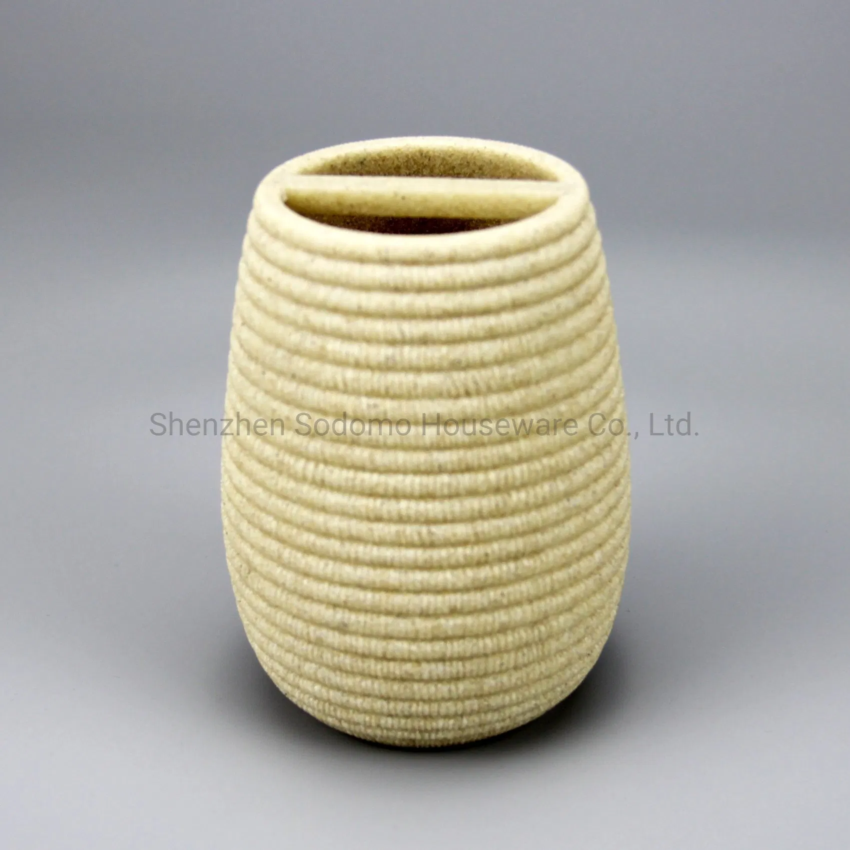 Hot Sale Hotel Use Imitated Marble Toothbrush Holder (BP2362-YS)