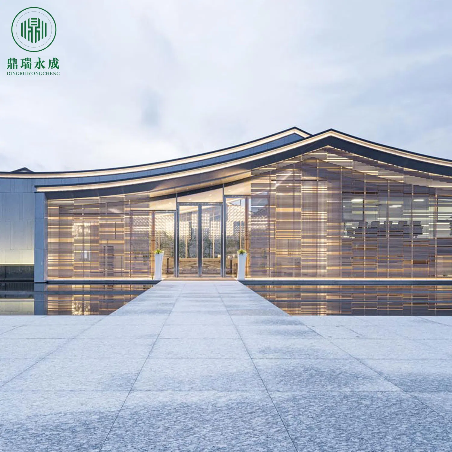 Fabricated Steel Structure for Hotel Building Steel Structure Restra