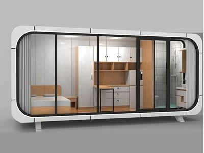 Garden Pod Living Container/Office Best Light Gauge Steel Frame Construction Apple Cabin
