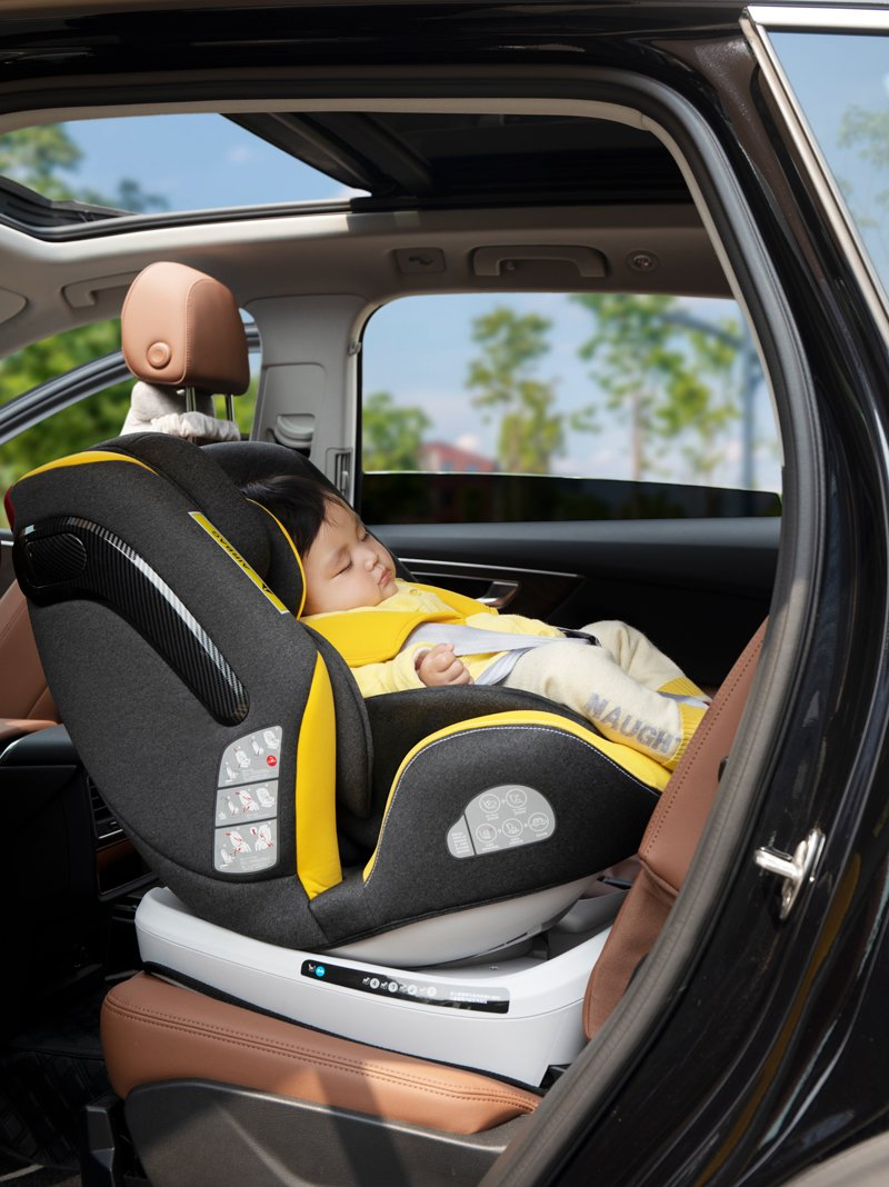 Baby Child Kid Car Safety Seat with Isofix and Drawstring System for Group 0+1+2+3 with ECE R44/04 Certification