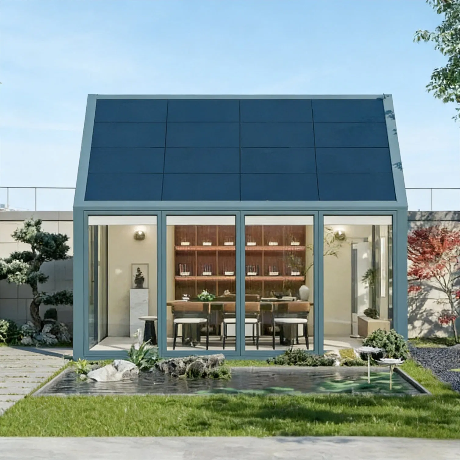 Prefab House Solar Sunroom Modular House Integrated House Mobile Home