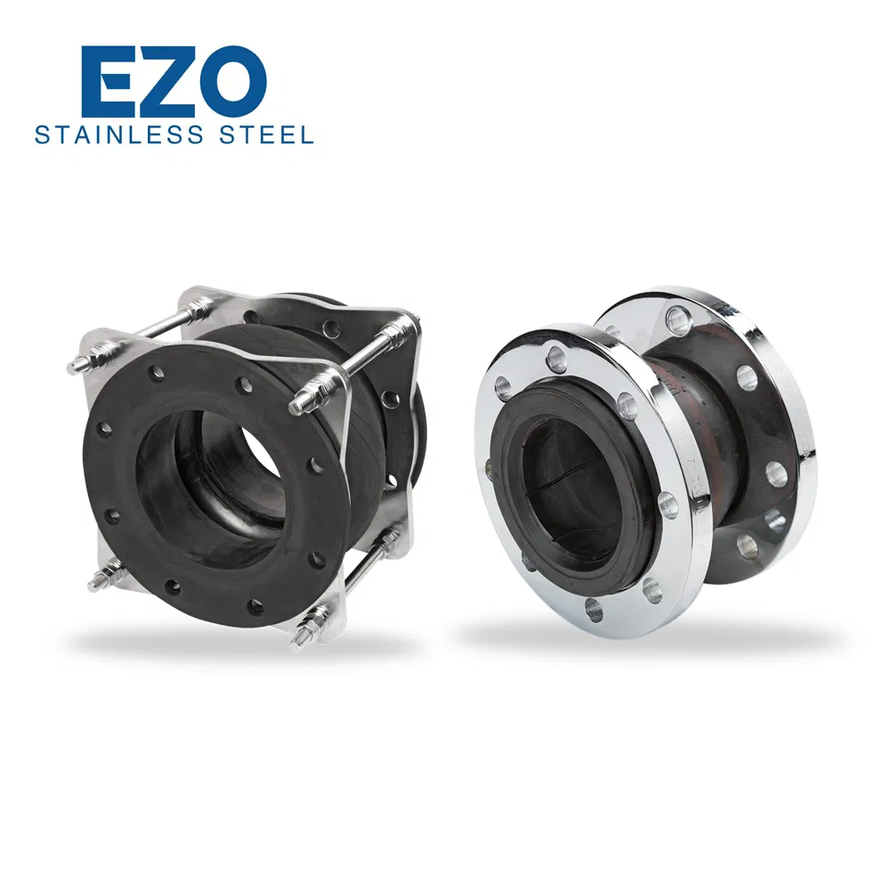 Stainless Steel Lined Rubber Bellow Joints Transflex Bellow EPDM Rubber Expansion Joint