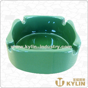 Hot Promotional Cheap Custom Ceramic Square Office Hotel Table Ashtray