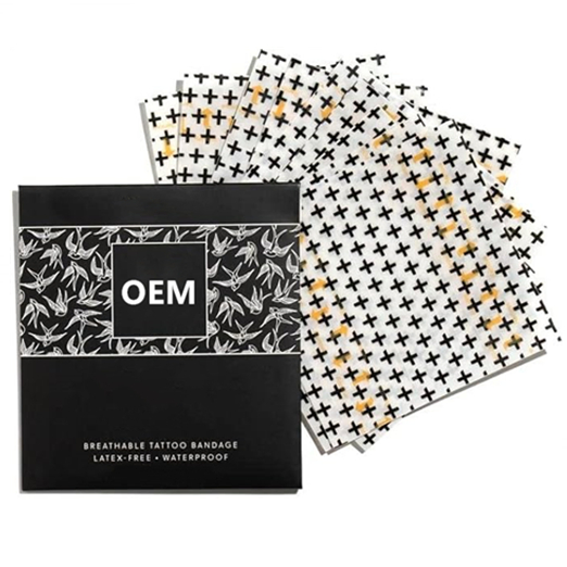 Clear Waterproof Tattoo Aftercare Bandage with Ultra Thin Recovery Film