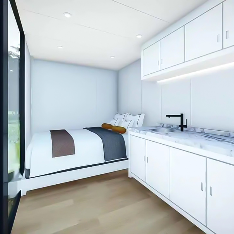 2025 Hot Sale Sound Proof New Style Tiny Space High Strength Modular Prefabricated Mini Movable Capsule Modern Apple Cabin