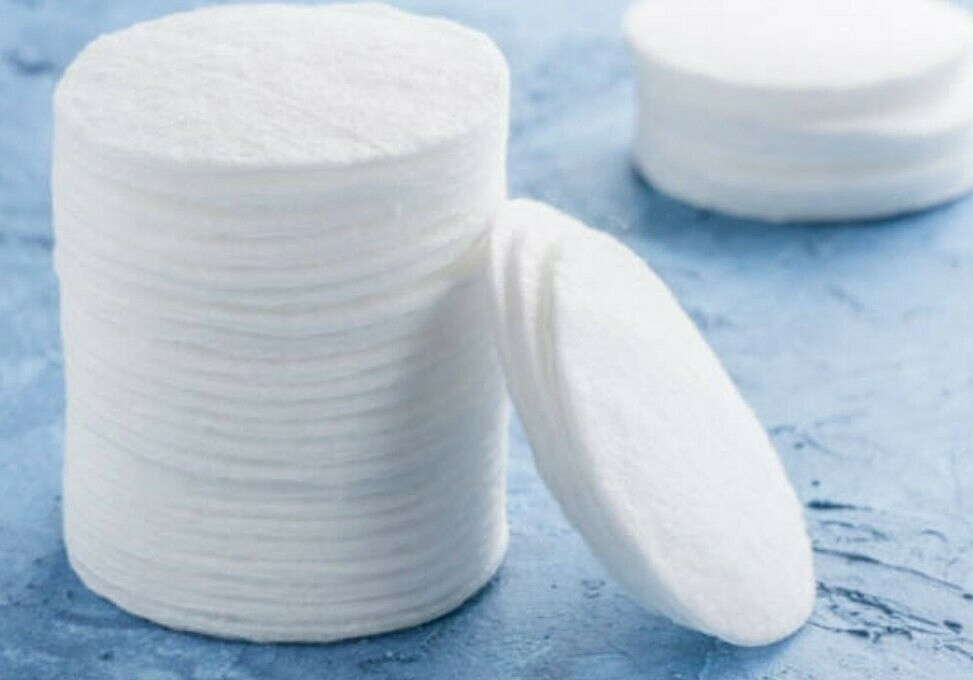 100% Pure Cotton Rounds - Soft, Hypoallergenic Makeup Pads