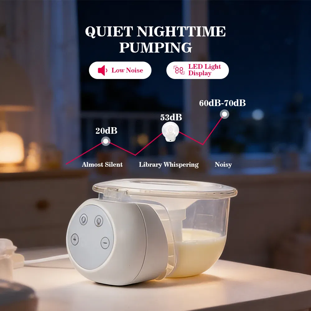 3 Modes & 9 Levels BPA Free Breast Pump Wearable Breast Pump Hands Free Portable Electric Breast Pump
