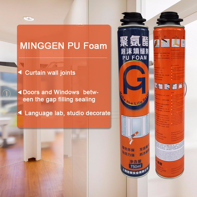 Polyurethane Foam Bulk Expandable Fireproof Spray PU Foam