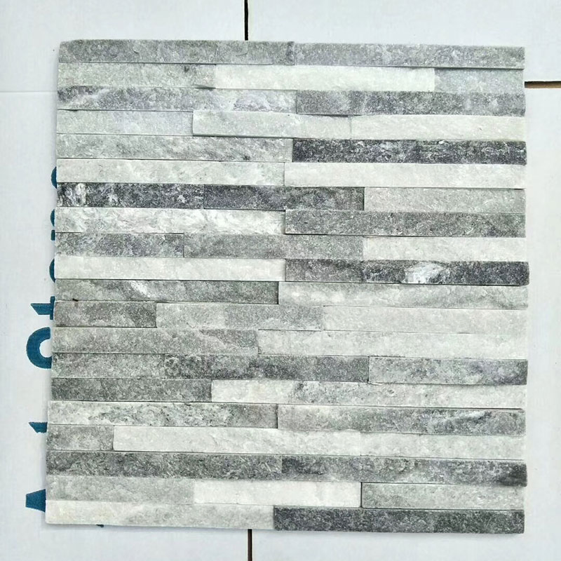 Exterior Wall Veneer Slate Panels Sheet Natural Stone Tiles Wall Cladding Grey Cloudy Culture Stone