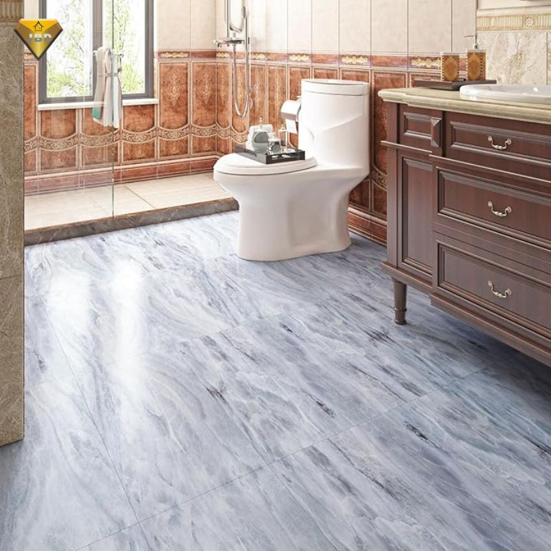 Porcelain Smooth Ceramic Tile for The Floor Wall Standard White Marble Tile