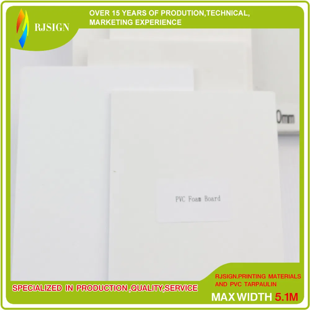 White Color Squared PVC Material A4 Foam Board