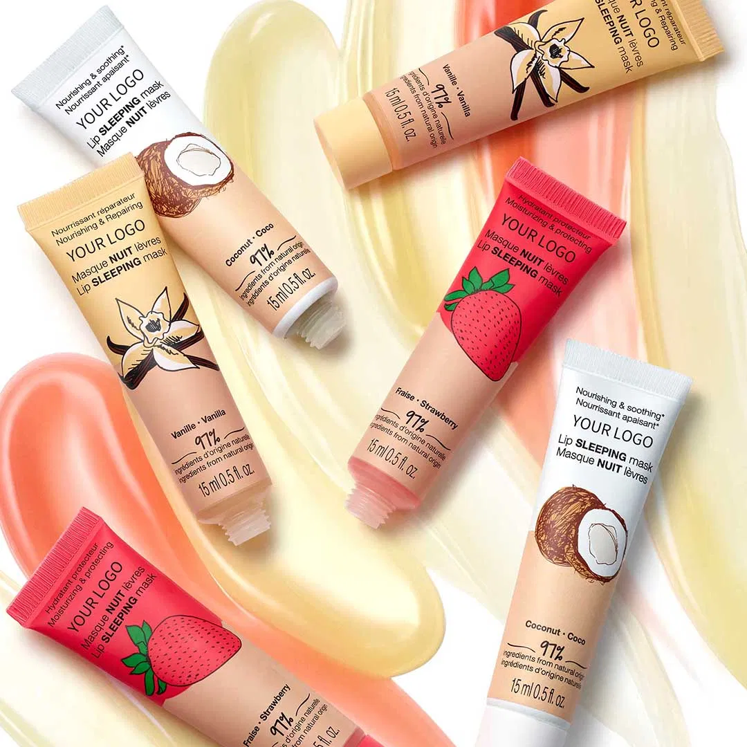 High-Quality Repairing Nourishing Dry Lip Private Label Natural Vanilla Lip Sleeping Mask