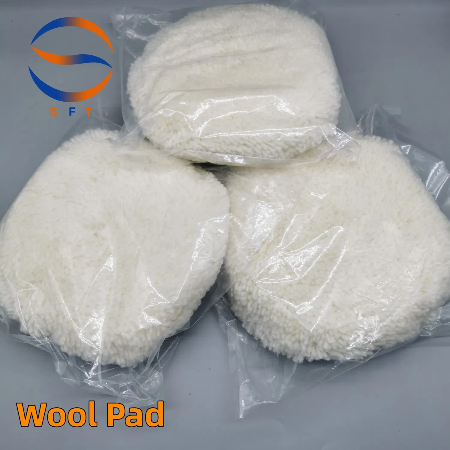 9′ ′ Double Side Wool Pads for Fiberglass FRP Laminating