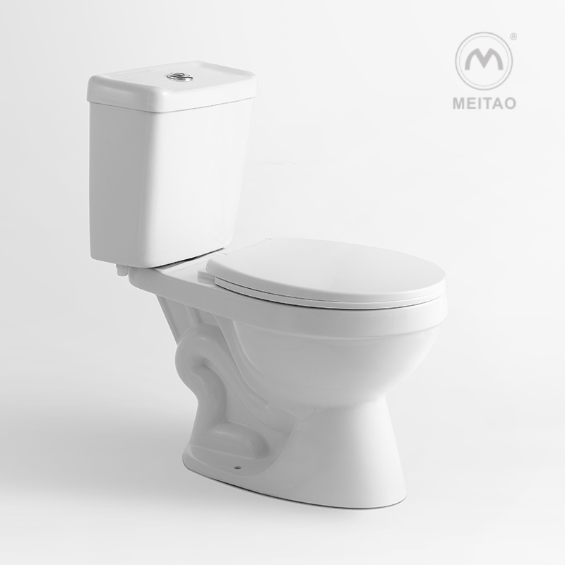 Made in China Ceramic Wc Toilet Luxury Sanitary Ware Rimless P Trap Toilet Watermark Toilet Bowl Ceramica Water Clos Two Pieces Toilet