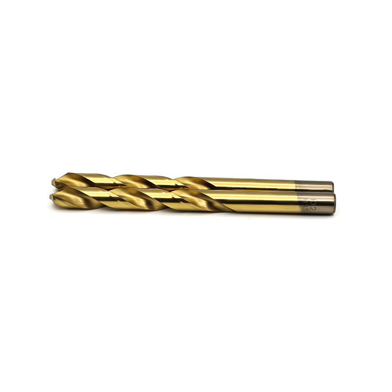DIN338 HSS Fully Ground Jobber Length Tin Coated Metal Twist Drill Bit