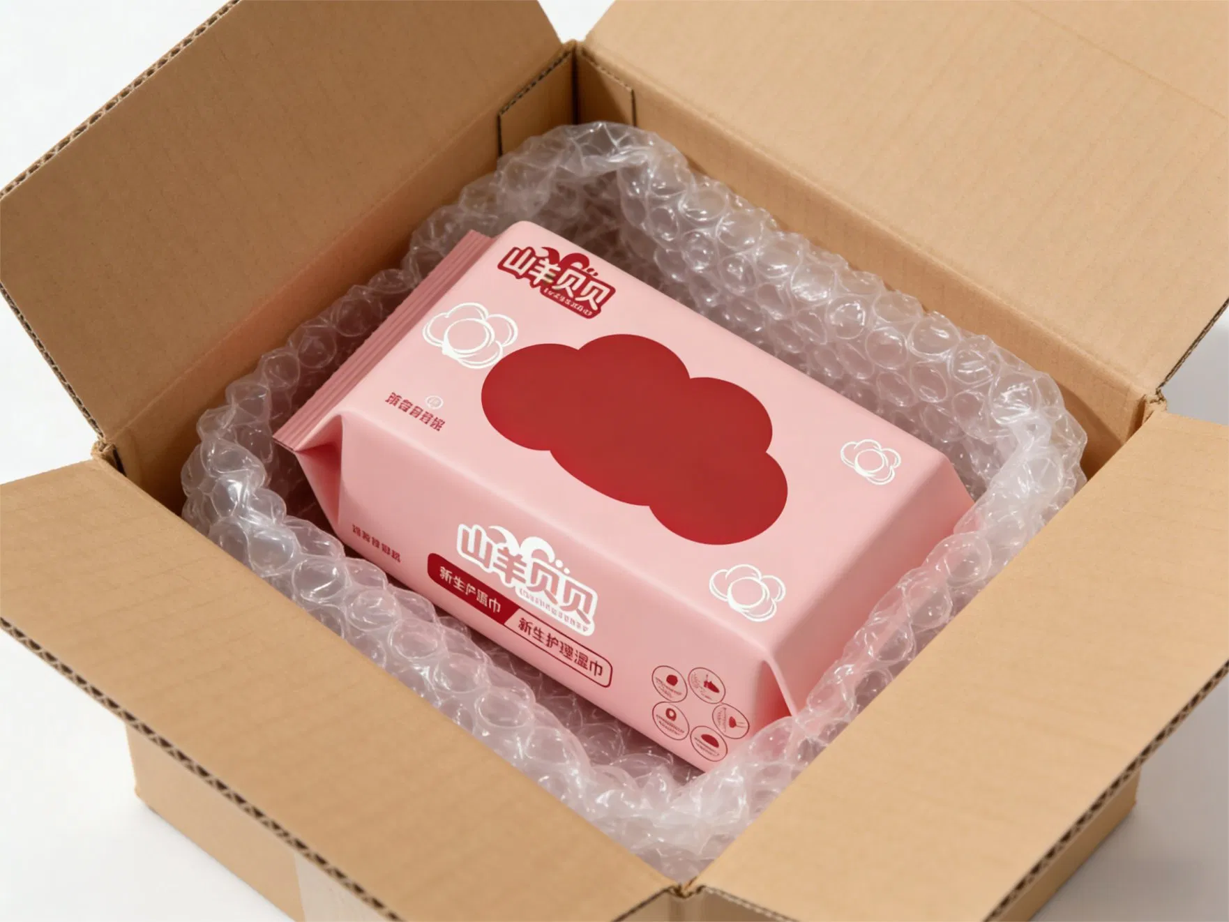 Safe Baby Care Wipes for Delicate Skin Biodegradable and Non-Toxic