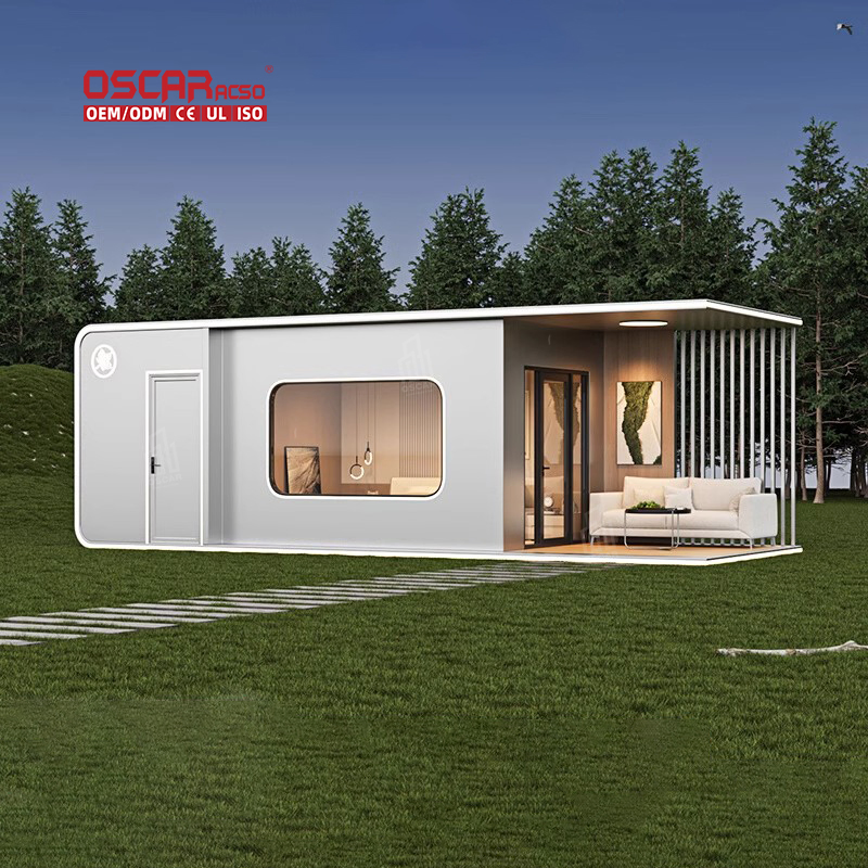 Double Soundproof Sleep Future Capsules China Prefabricated Space House Bedroom Office Hotel Space Capsule House
