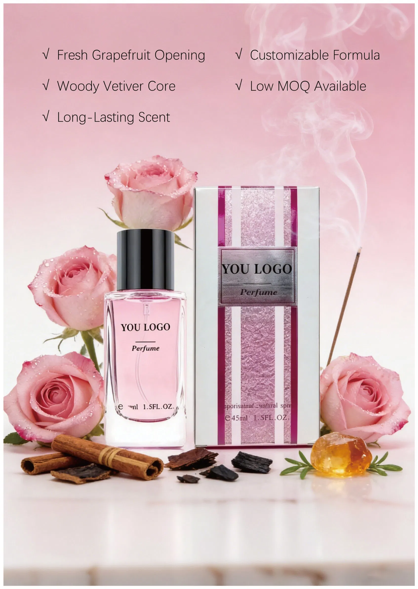 Женские духи с цветочным ароматом, 50 мл