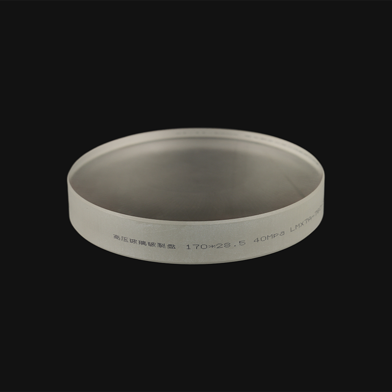 Ultra High Pressure Safety Rupture Disc for Glass Applications