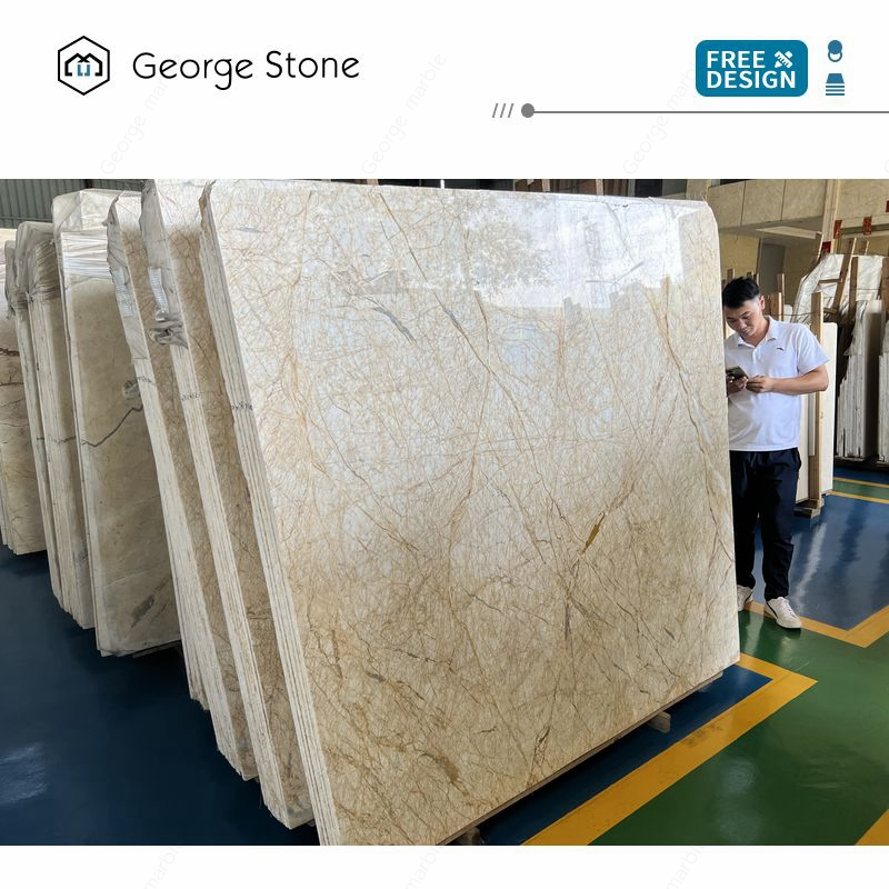 New Slab Custo Custom Size Natural Stone White Tiles Green Marble Quartz