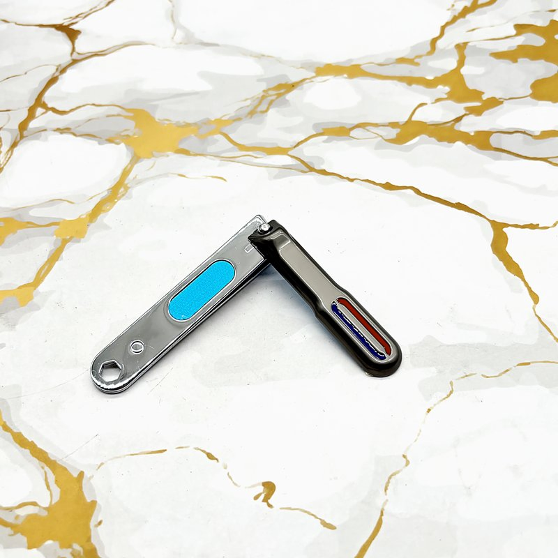 SSS 603b-2 Carbon Steel Nail Care Tools, Nail Clippers, Flat-Mouthed Large Portable Nail Clippers, Nail Care and Beauty Tools