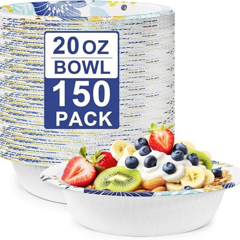 Sustainable 20 Oz Compostable Bowls for Eco-Conscious Events