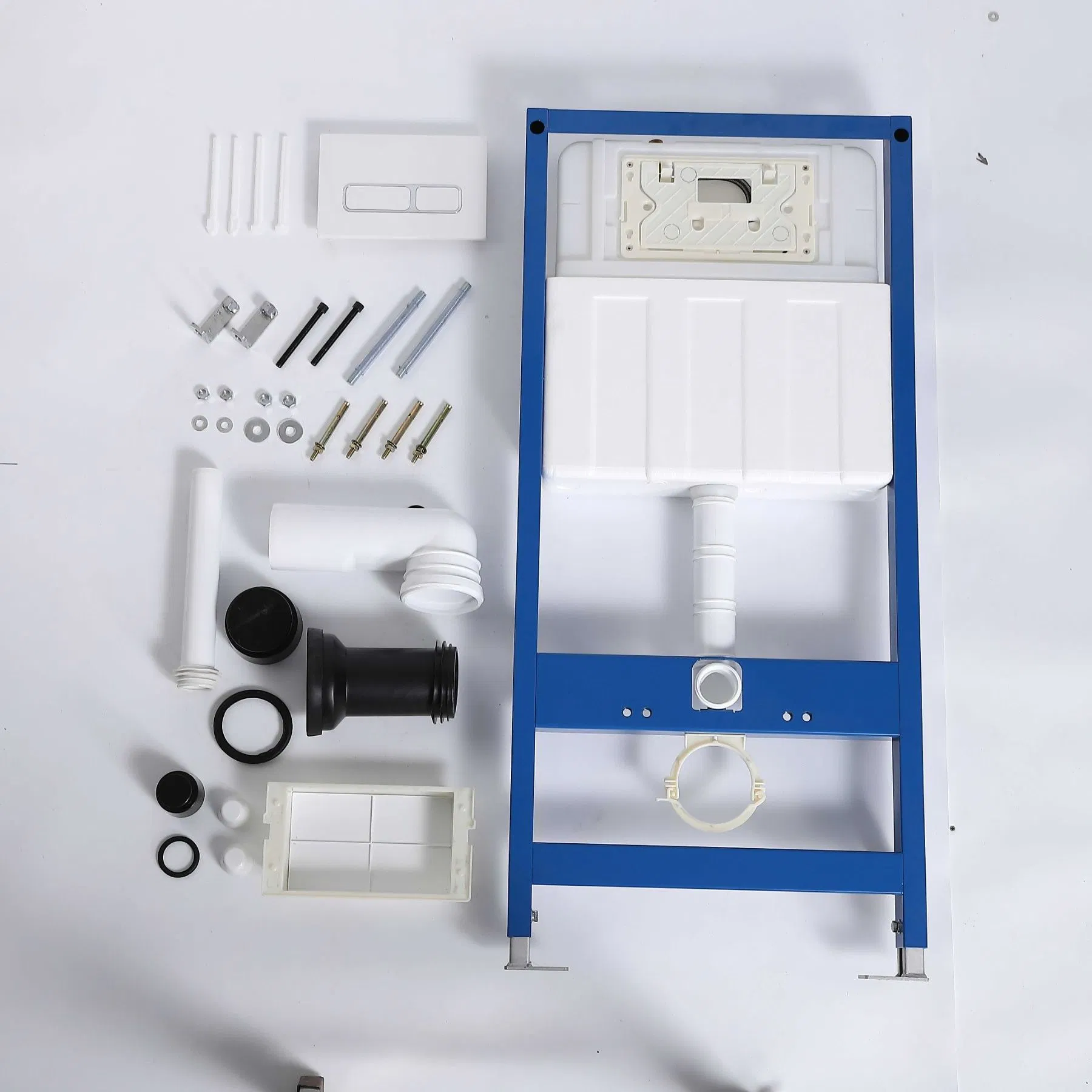 Bathroom Wall Mounted Concealed Toilet Cistern Frame Toilet Flush Tank