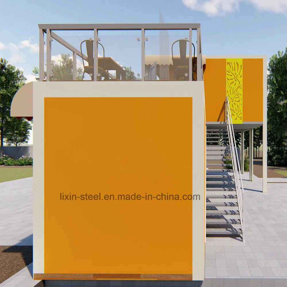 Fast Assembly Prefabricated House Modular Coffee Shop Prefab House