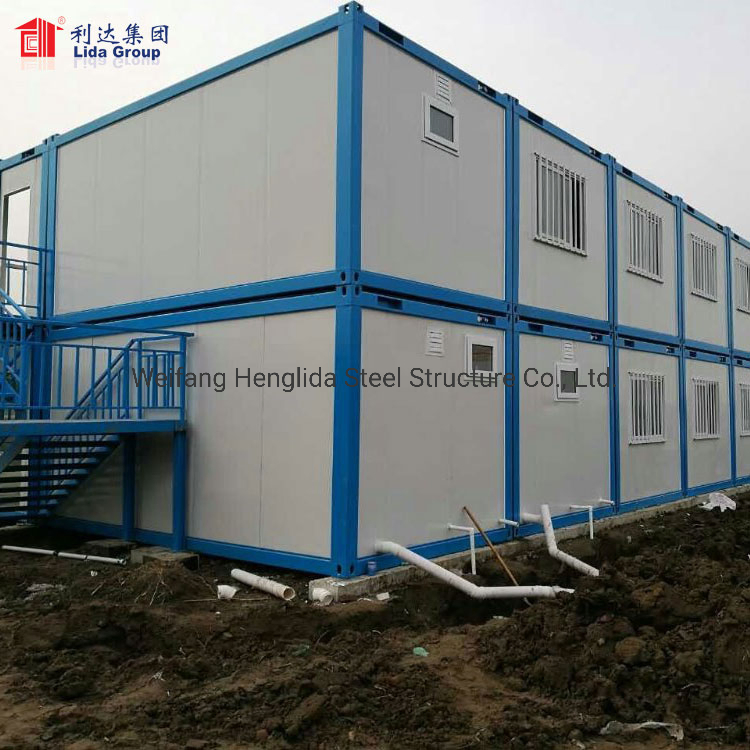 Prefabricated Steel Frame Standard Tiny Container Modular Kit House