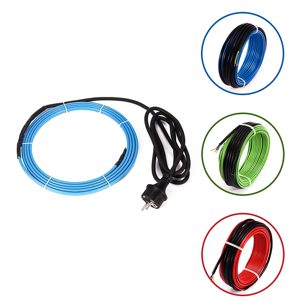 Electric Floor Heating Cable Twin Conductor Under Tile Heating System