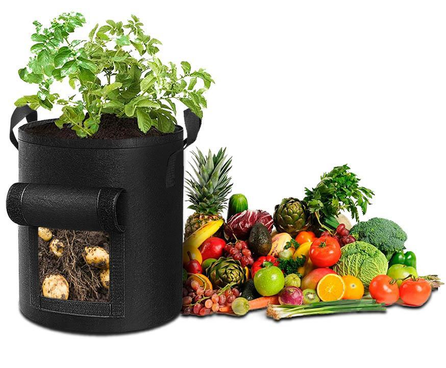 Усиленные мешки для выращивания картофеля с ручками