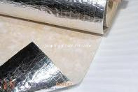 Flooring Rubber Underlay, Silver Foil Backing