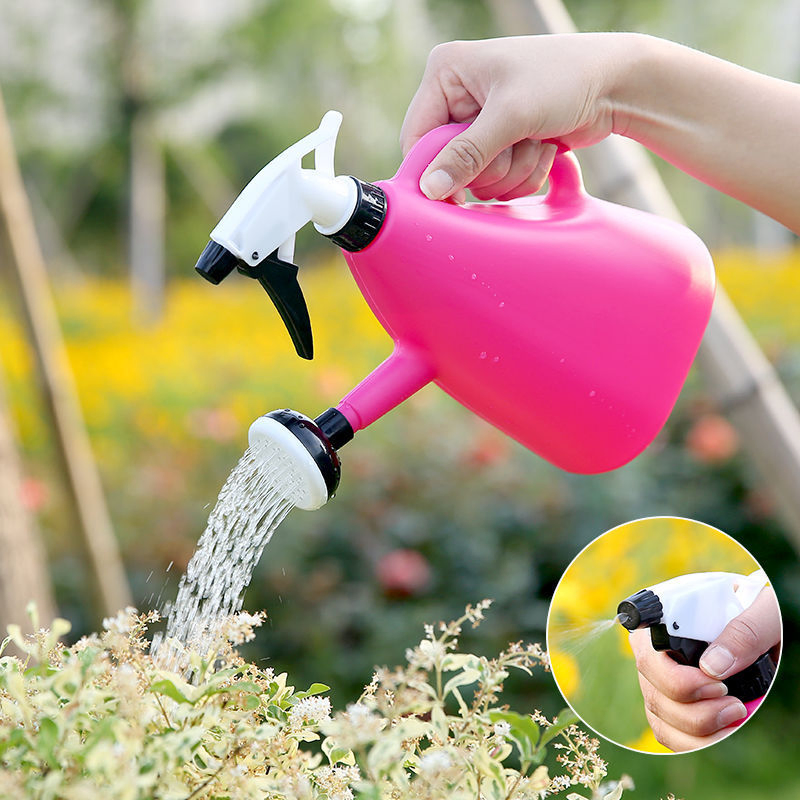 Watering Can with Sprayer for House Garden Plants2 in 1 Dual Use