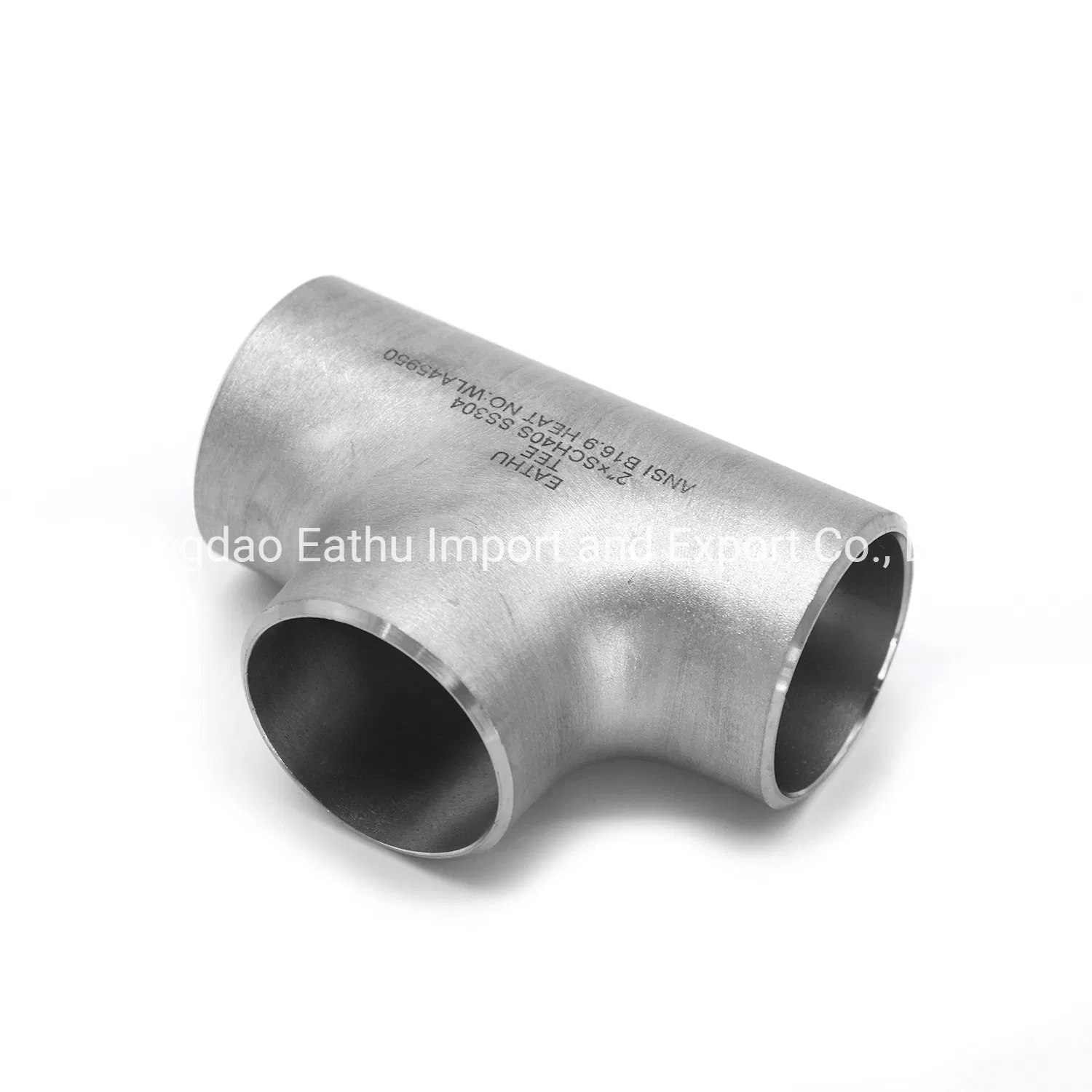 ANSI B16.9 Seamless Butt-Welding Pipe Fittings Stainless Steel Pipe Fittings Tee