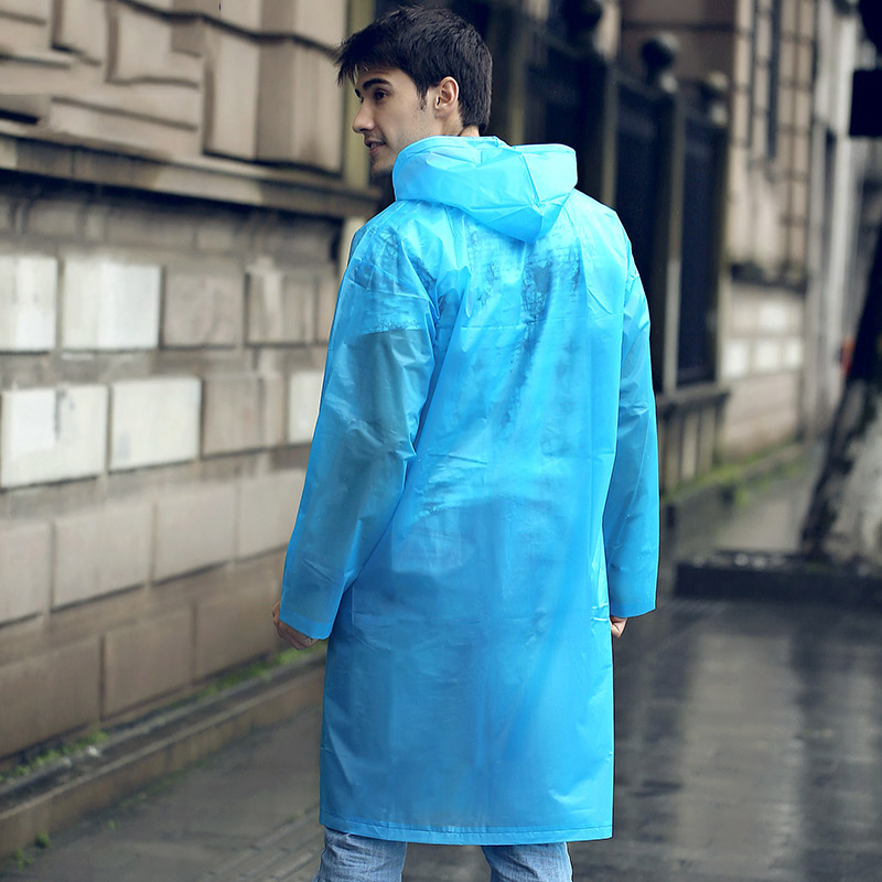 Versatile Reusable Raincoats with Adjustable Features for Comfortable