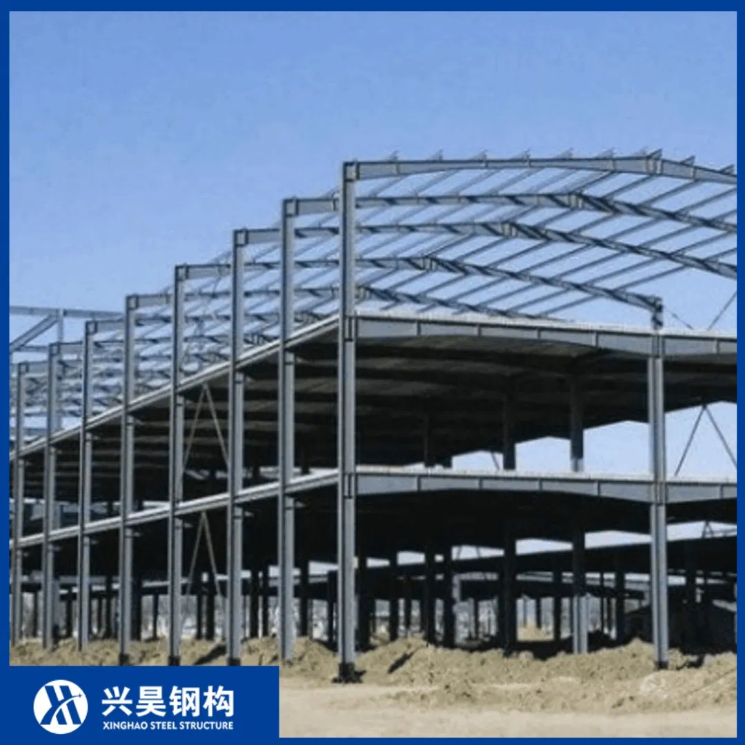 Factory OEM Custom Metal Prefabricated Workshop/Warehouse/Prefab Building House Light Steel Structure From China Supplier