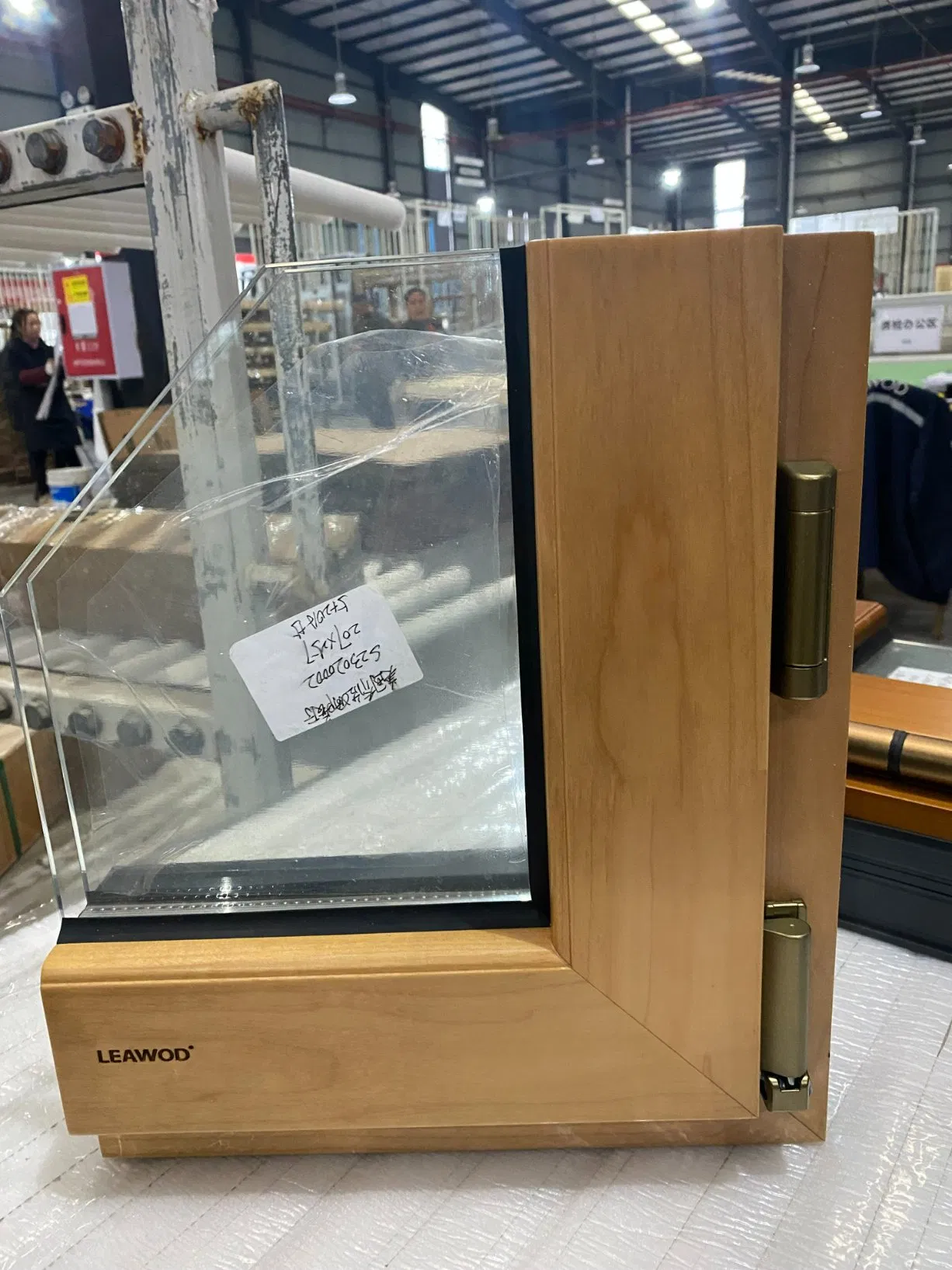 Customized Wood Aluminium Profile Tilt Turn in-Side Opening Window for House