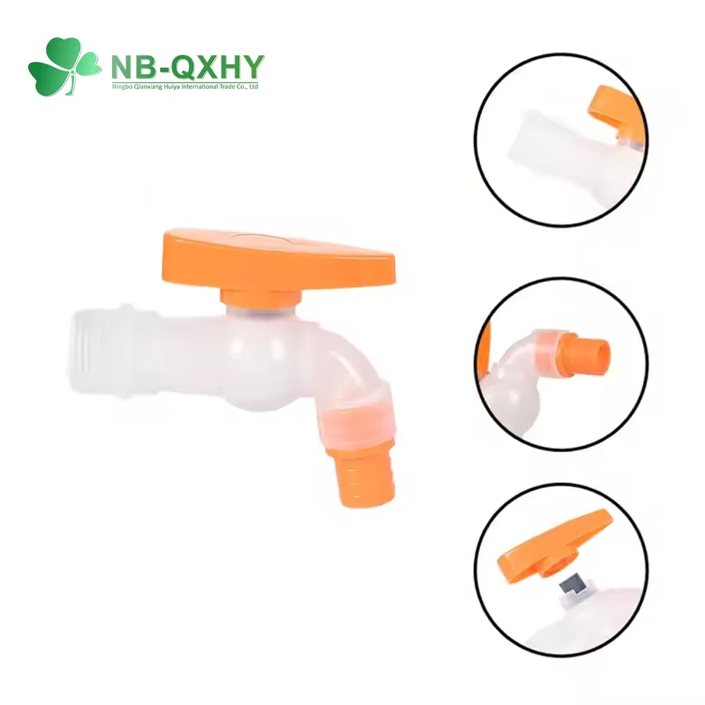Good Quality 3/4" Faucet Plastic Water Tap for Kitchen and Bathroom