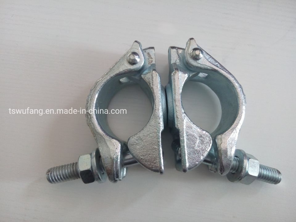 Scaffolding Pipe Parts Capacity Double Swivel Clamp
