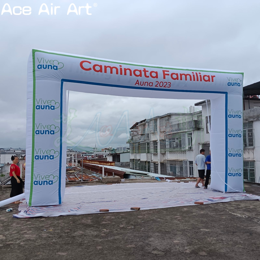 Customized Inflatable Arch Start Finish Line Gate for Outdoor Sports Races