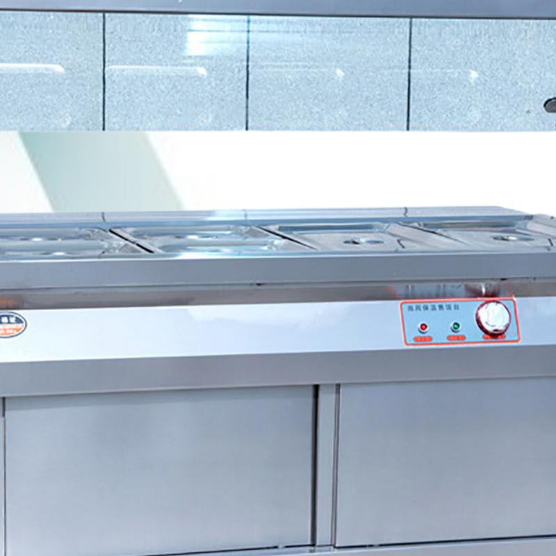 Restaurant Food Warmer Bain Marie Showcase 1/2*5 Pans