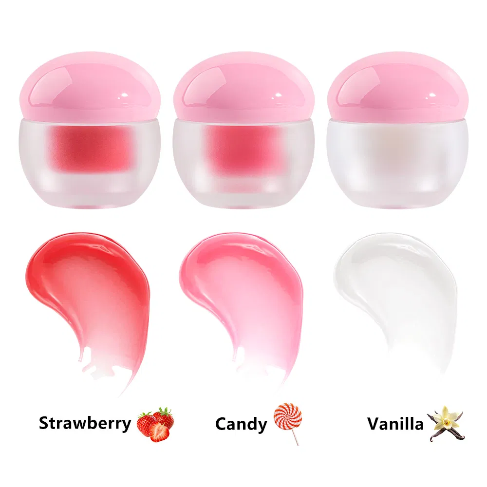 Travel Size Lip Balm Strawberry Vanilla Organiclip Balm Long Lasting Hydrating Fruit Flavor Lip Balm