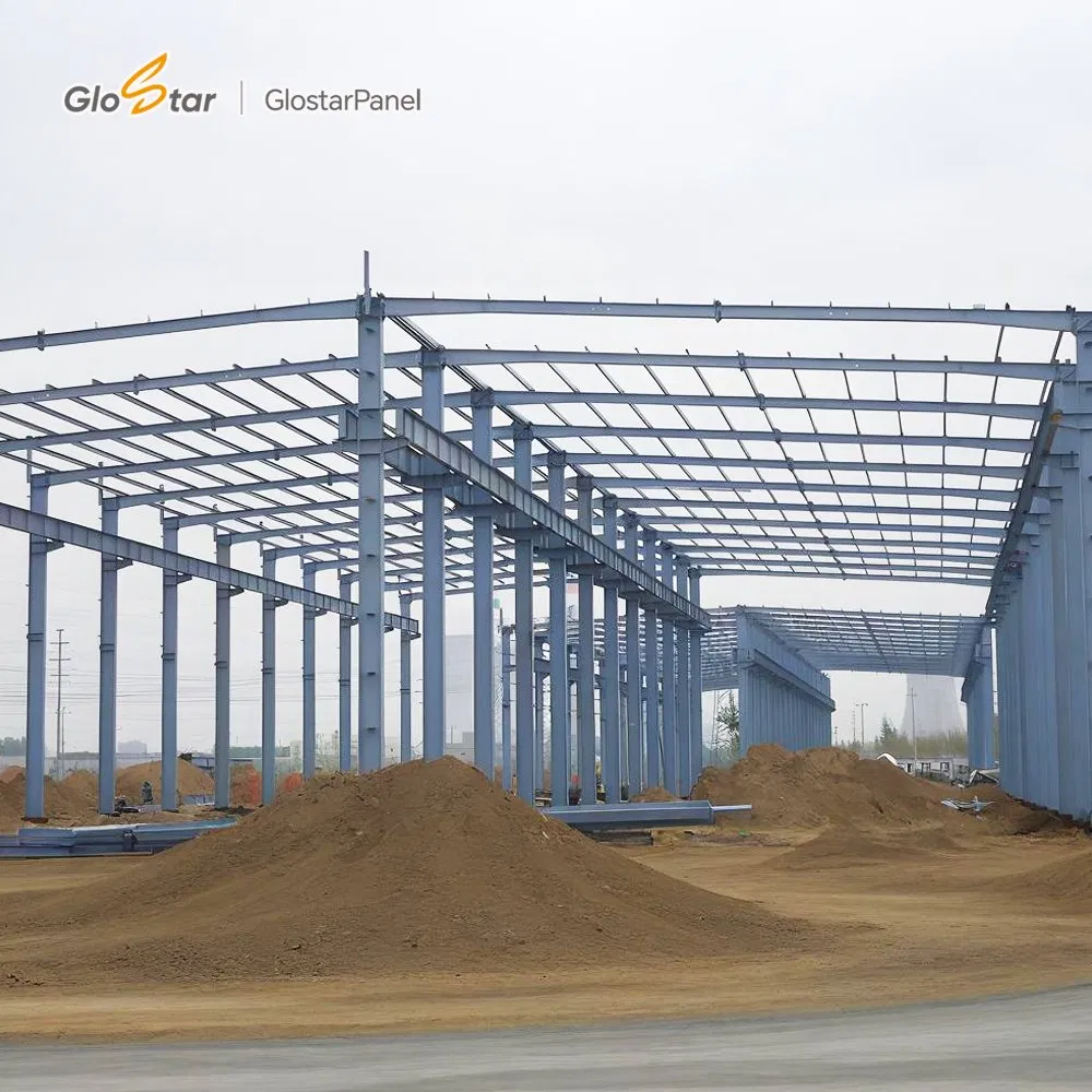 Heavy Duty Prefabricated Steel Structure Warehouse Building Construction Factory