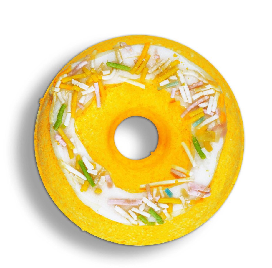 Online Wholesale and Retail Strong Scent Flower Aroma Surprise Bubble Bath Salt Organic Shea Butter Lovely Donuts Bath Bomb Set