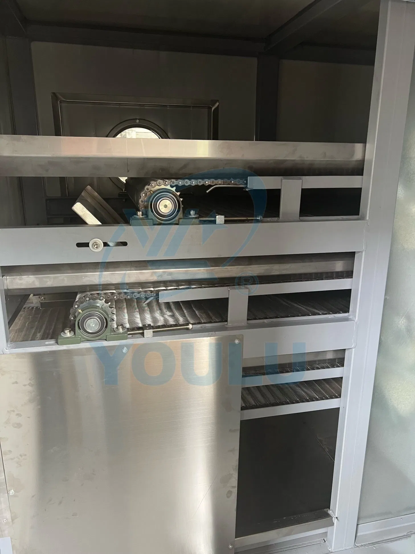 Seven Layer Cooling Tunnel for Die Forming Lollipop Production Line