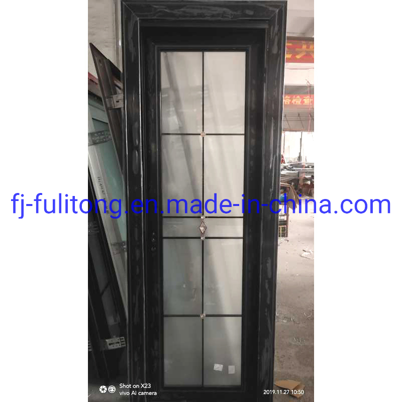 Sliding Glass MDF Melamine Steel Iron Interior Door
